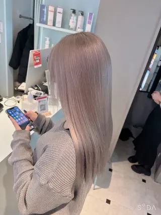 ロング カラー 🪄池袋ハイトーン 🪄ブリーチカラーのヘアスタイル