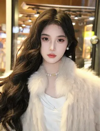 ロング 🇨🇳ワンホンヘア 下田鉄也のヘアスタイル