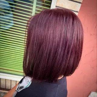 ミディアム カラー kamiOmoi所属・渡辺 エミのヘアスタイル