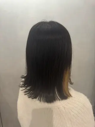 ミディアム 田村講幸 ALBUMアカデミーのヘアスタイル