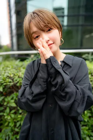 ショート カラー 🉐レイヤー/塩見 弘樹🉐渋谷のヘアスタイル