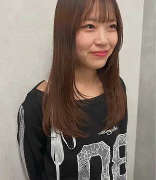 ロング Loem【ロエム】所属・RINA 【Loem】のヘアスタイル