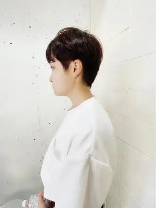 ショート カラー オーナースタイリスト 佐藤のヘアスタイル