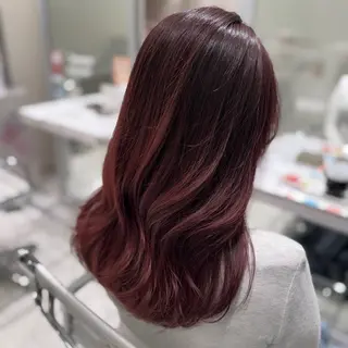 セミロング 韓国スタイル🇰🇷 児島葉月のヘアスタイル