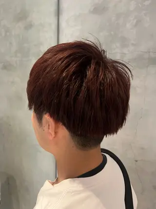 ショート カラー メンズ 💕暖色カラー/艶髪 /Anzu💕のヘアスタイル