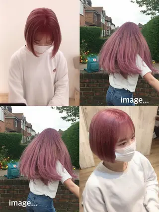 ショート Zina池袋サンシャイン通り所属・美髪特化韓国へア ❤︎nanami❤︎のヘアスタイル