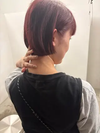 ショート カラー person♡kii マオのヘアスタイル