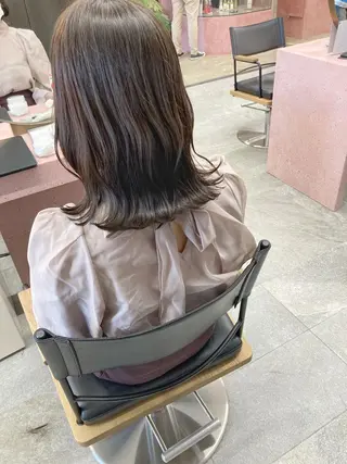 ミディアム カラー 小木曽智美 /ボブ/ショートのヘアスタイル