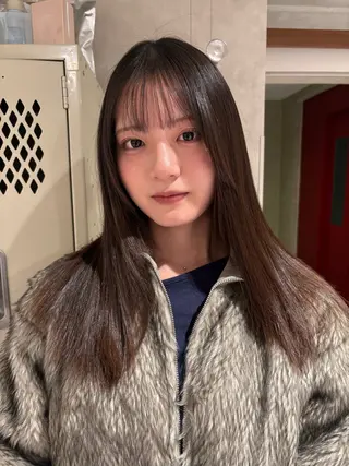 ロング 透明感カラー/海外風 レイヤー/mao🗽のヘアスタイル