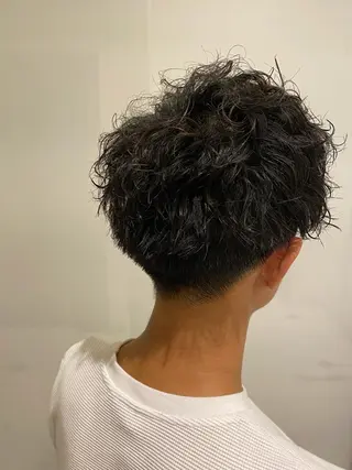 ミディアム 齋藤 大晟のヘアスタイル