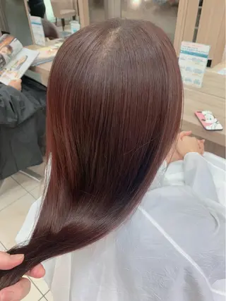 ロング カラー 産休中です。 🌹sayu🌹のヘアスタイル