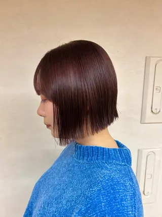 ショート Iris by artina 武蔵小杉店【イリス バイ アルティナ】所属・🎼レイヤー/顔周り カット/nene♬のヘアスタイル