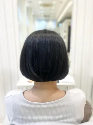 ショート Ash 銀座店所属・骨格補正カット /マンツーマン/のヘアスタイル