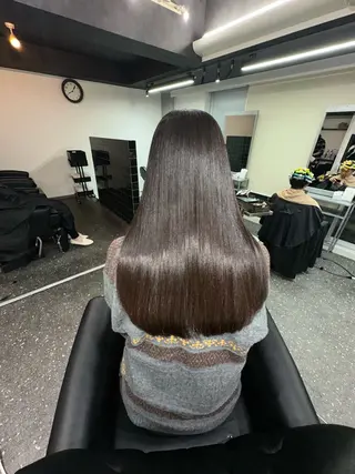 ロング パーマ 髪質改善⭐️縮毛矯正 中野⭐️Rinaのヘアスタイル