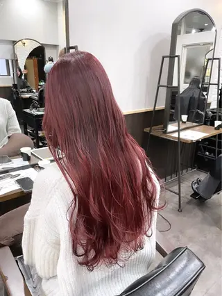 ロング カラー Peg.hair所属・柔らかhair🤍 Rinaのヘアスタイル