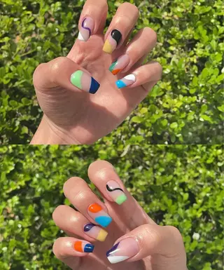 ネイル moca心斎橋所属・˚✧⁺⭐︎༚moca miyuu⁎⁺˳✧༚のネイルデザイン