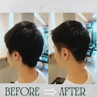 ショート メンズ GR 髪質改善トリートメント×ヘッドスパ【ジーアール】所属・🌺中村🌺毎日楽し くなる髪をご提案✨のヘアスタイル