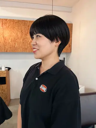 ショート 暖色/パーマ 🌼クニトウメイのヘアスタイル