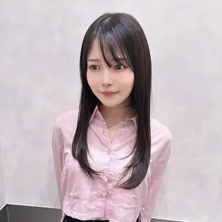 ロング カラー 美髪職人あお🦕 髪質改善｜原宿のヘアスタイル