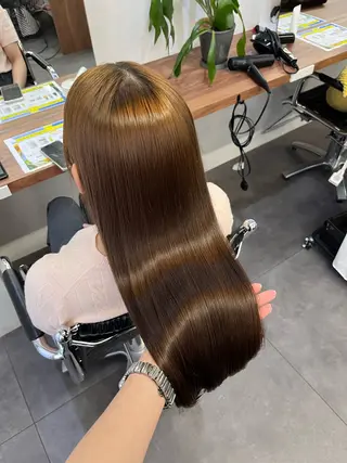 ロング owll所属・縮毛矯正募集🔥 西梅田/六角一咲のヘアスタイル