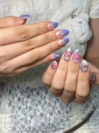 ネイル ミナミ モモカのネイルデザイン