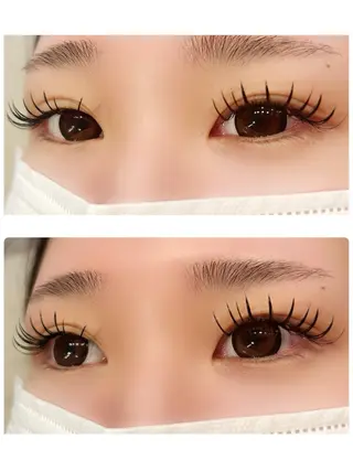 マツエク・マツパ シュガーレイ所属・バインドロック🦋 アンドヘルシーのマツエク・マツパデザイン