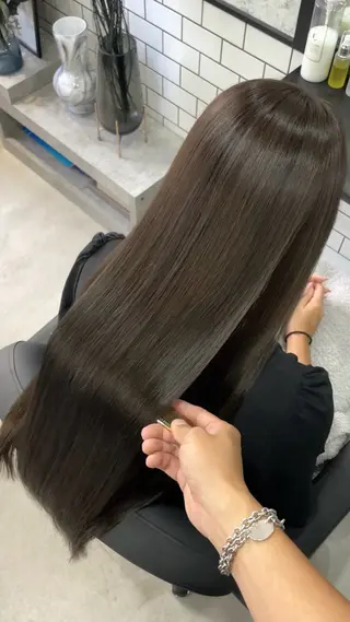 ロング ANDO hair&eye所属・美髪師JO/髪質改善 静かな半個室サロンのヘアスタイル