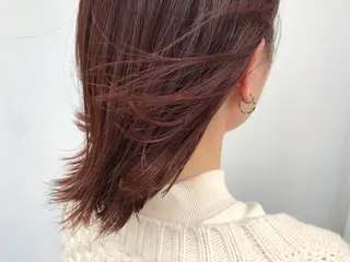 ミディアム stylist 大須賀 裕矢のヘアスタイル