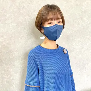 ショート 河原 亮のヘアスタイル