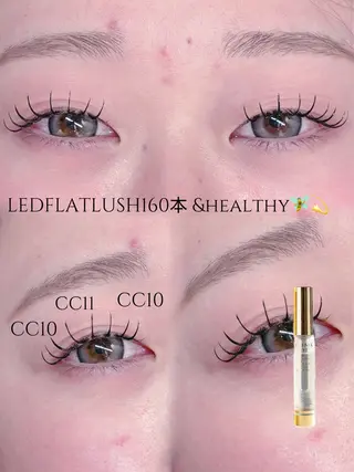 マツエク・マツパ LED/バインド 🍒Izumi👀のマツエク・マツパデザイン