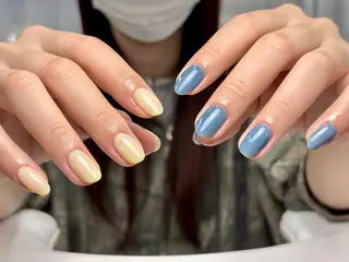 ショート トゥー フエンのネイルデザイン