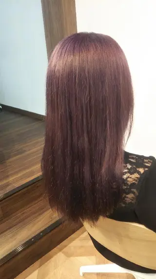カラー 久村 奈菜のヘアスタイル