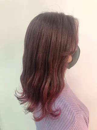 セミロング 💐宮坂 歩💐のヘアスタイル