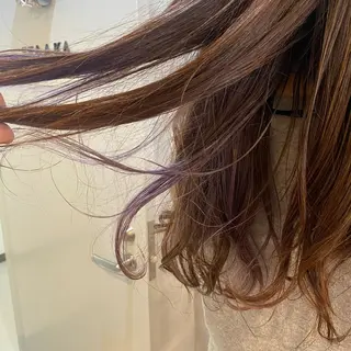 ロング 大久保 優香のヘアスタイル