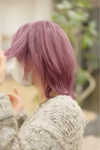 ショート カラー パーマ ⭐️メンズ/ショート りゅうしんのヘアスタイル