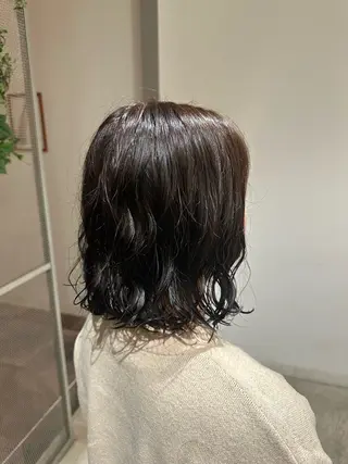 ショート パーマ 垣内 奈緒のヘアスタイル