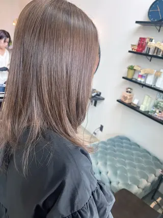 ミディアム 垢抜け/イメチェン color🦩ちあきのヘアスタイル