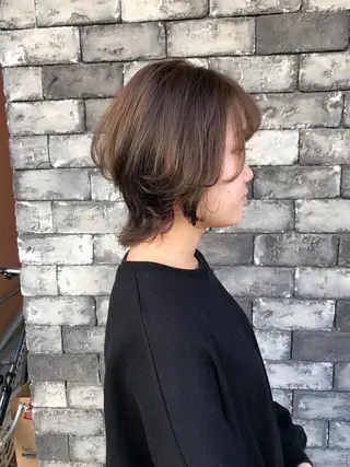ショート カラー ✂️似合わせの魔術師 石田一樹✂️のヘアスタイル