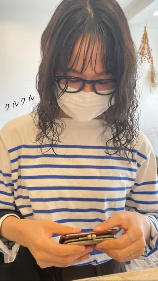 セミロング カラー パーマ m ā l o.🌷 サカモトマイコのヘアスタイル