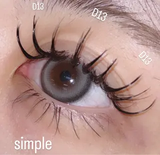 マツエク・マツパ MignonS こはるのヘアスタイル