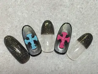 ネイル リラクゼーション＆ネイル仙殊~センジュ~所属・senju 　のネイルデザイン