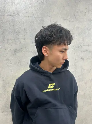 パーマ メンズ limit ユイカ/ ハイトーンカラーのヘアスタイル