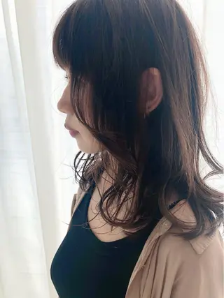 セミロング カラー ヘアアレンジ UNIX Mark Is みなとみらい店【ユニックス】所属・UNIX N.horiiのその他イメージ