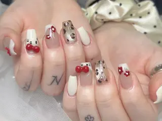 ネイル 💕チップネイル 🩷のネイルデザイン