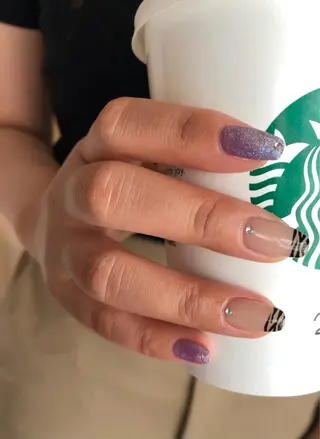 ネイル パラあり！フィルイン 推しネイル大歓迎！のネイルデザイン