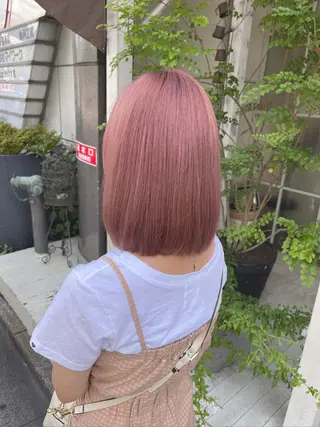 ショート 艶髪カラー😊 西久保光✂️のヘアスタイル