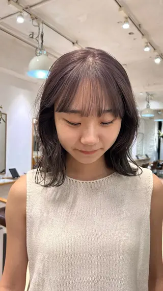 ショート カラー じゅわっと暖色カラー 🍊Moemiのヘアスタイル