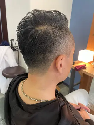 ショート メンズ 溝口 槙里也のヘアスタイル