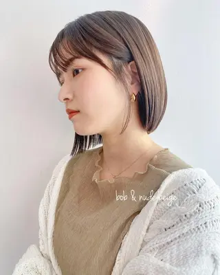 ショート カラー THE DAY所属・AKI HASHIMOTOのヘアスタイル