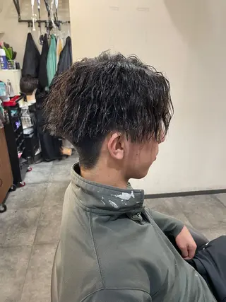 ショート パーマ メンズ Leggu所属・木田 智大のヘアスタイル